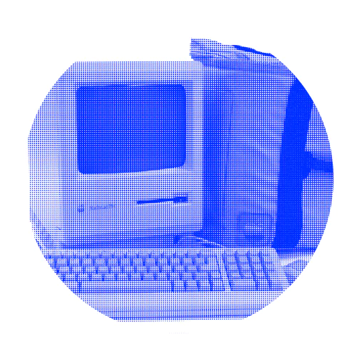 A retro desktop computer, where software development all began.